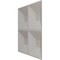 Ekena Millwork 11 7/8in. W x 11 7/8in. H Swindon EnduraWall Decorative 3D Wall Panel Covers 0.98 Sq. Ft. WP12X12SWDRU - alternate 3